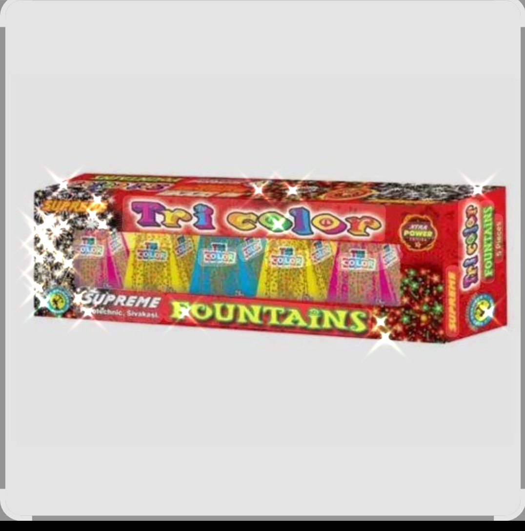 TRI COLOUR FOUNTAIN DELUX