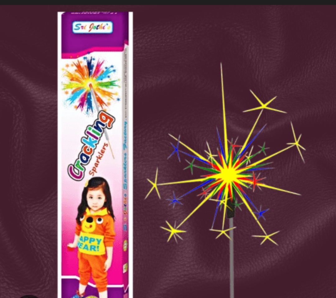 12 CM CRACKLING SPARKLER